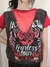 REMERA ROCK Y ROSAS