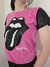 REMERA ROLLING PINK & BLACK - comprar online