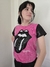 REMERA ROLLING PINK & BLACK