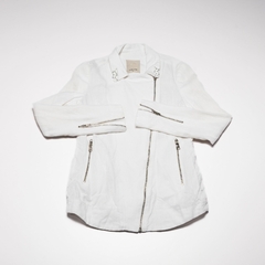 CAMPERA BLANCA LINO JAZMIN CHEBAR