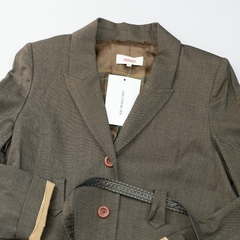 BLAZER MARRON LANA ASIMETRICO KENZO - comprar online