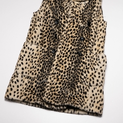 CHALECO ANIMAL PRINT LARGO SINTETICO TOPSHOP TALL en internet