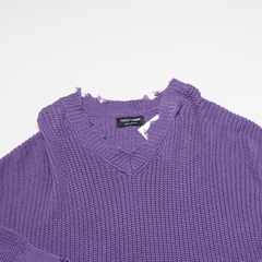 SWEATER NADINE VIOLETA LOVELY DENIM - comprar online
