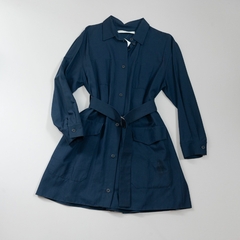 TRENCH AZUL FELIPE OLIVEIRA BAPTISTA