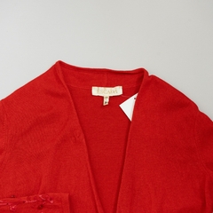 SWEATER KNIT ROJO MANGAS BORDADAS ESCADA - comprar online