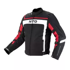 Campera NTO Cordura Fuse Evo Negro/Rojo