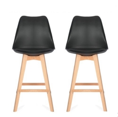 Banqueta Tulip base madera x 2 unid, - comprar online
