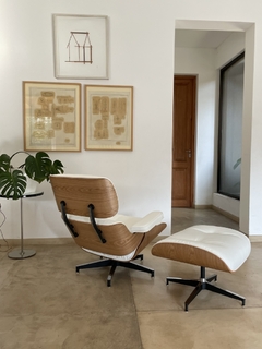 Imagen de Sillón Eames Lounge chair con Ottoman