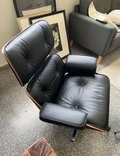 Eames lounge chair CUERO NATURAL - comprar online