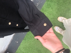 Camisa Preta Manga Longa - loja online