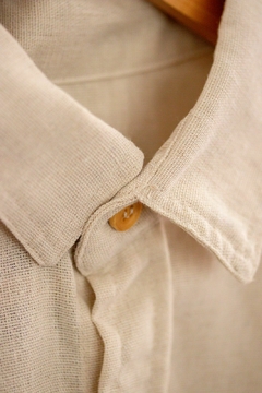 Camisa Linho Manga Longa - comprar online