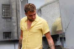 Camisa lisa bege