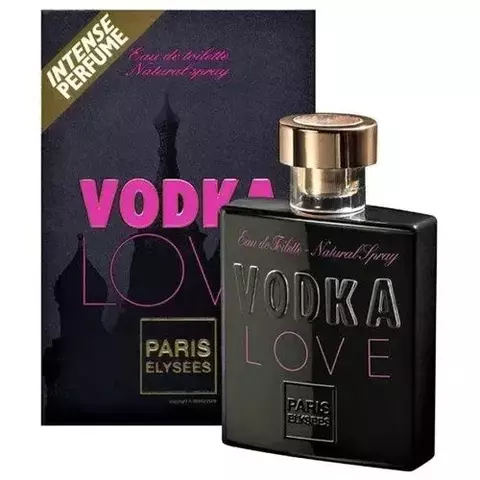 Perfume Vodka love feminino 100ml - Paris Elysses - Paris Elysses