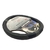 Cubre Volante Motora Negro Con Detalles En Gris 370 / 430 Mm - comprar online