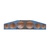 Rackera Para 2 Driver 2 Tweeters 2 Medios de 8" Curva Corta Azul