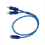 Bifurcador Y Kta-047 Cable 2 Macho Rca / 1 Hembra Rca 60 Cm