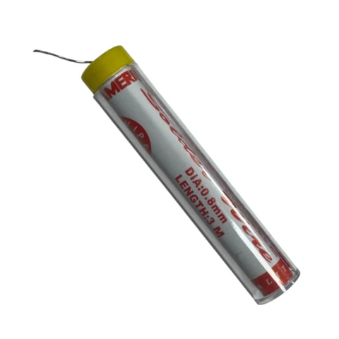 Tubo De Estaño 0,8 mm Por 3 Mts