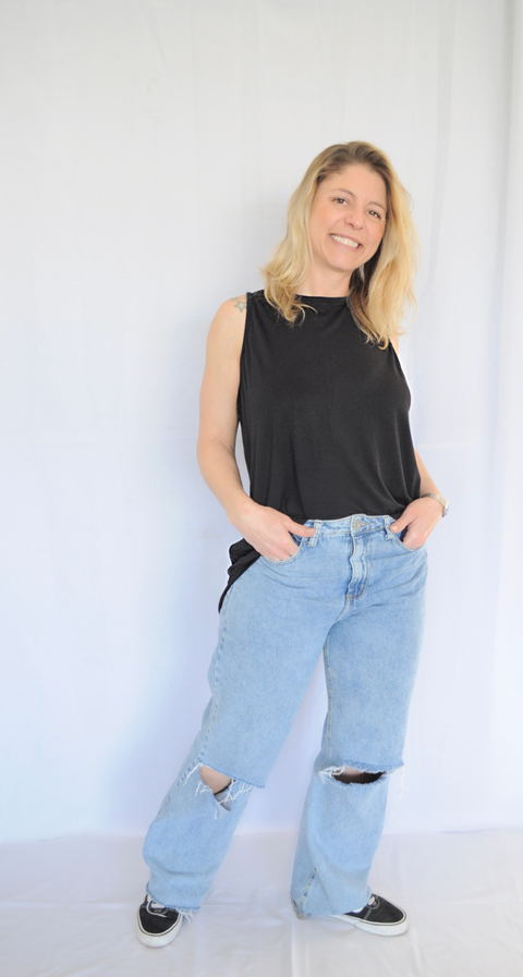 Musculosa Lirio black