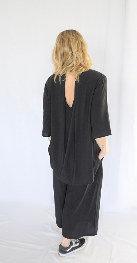 Blusa Cala negro