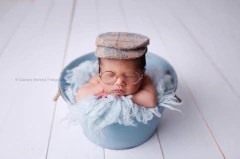 Óculos para Fotografia Newborn Clássico - Tamanho Real 8cm (Várias Cores) - buy online