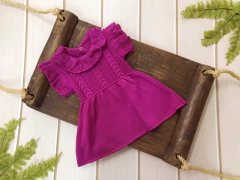 Vestido Tricô Ana Elisa Bebê - Photo Props