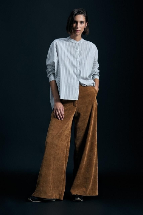 Pantalón Camille tostado