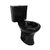 Vaso Sanitário Cx. Acoplada Preto Oval Deca - comprar online