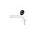 Torneira Plastica Branca 10cm c/Bico 1/2 e 3/4
