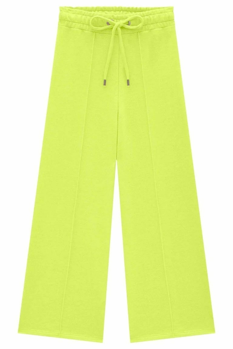 Calça Wide Leg em Moletom sem Pelúcia 70328 Infanti