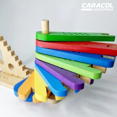 Escalera arcoiris madera - comprar online