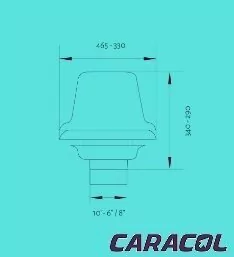 TST EXTRACTOR DE AIRE PARRILLERO P-500 6" - TST0334 - comprar online