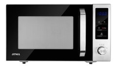 MICROONDAS ATMA 23 LITROS CON GRILL ACERO