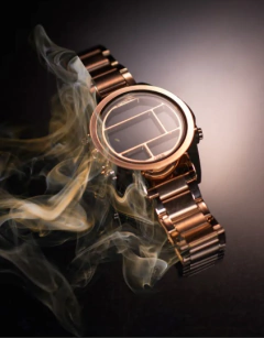 RELOJ SUMERGIBLE DIGITAL ROSE GOLD - Caracol Digital