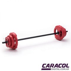 BARRA EQUIPO COMPLETO 28KG - comprar online