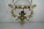 Lustre Estilo Lampião Em Bronze Cúpula Em Vidro - comprar online