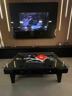 Mesa de Centro - Modelo Fita Cassete (K7) - Tambor King
