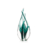 Escultura de Murano Verde Esmeralda 48cm