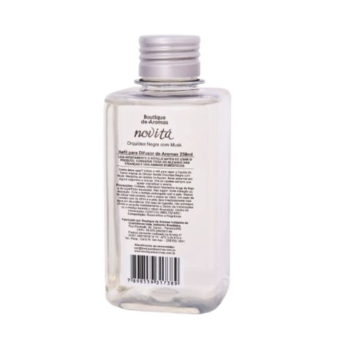 Refil Difusor Orquídea Negra Com Musk 250ml Paiva Presentes 