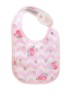 Babero Rosas - Ceci & Lieve - tesoros para regalar