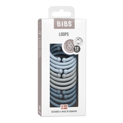 CADENA DE 12 ANILLOS BIBS / Blue/Cloud/Petrol