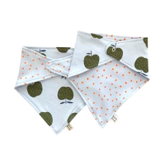 Babero manzanas - motitas - comprar online