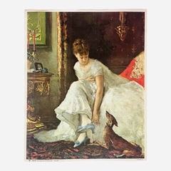 Poster / lámina "SEÑORA DE BLANCO"