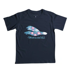 Camiseta Infantil - Pássaro Um dia de Cada Vez - Arte pra Mim - Produtos que elevam a sua consciência