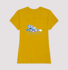 Camiseta Pássaro - Um dia de cada vez na internet
