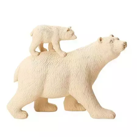 ESCULTURA URSOS EM POLIRRESINA