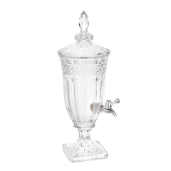 DISPENSER CRISTAL ECOLÓGICO COM PÉ E TAMPA BRANDON 2L