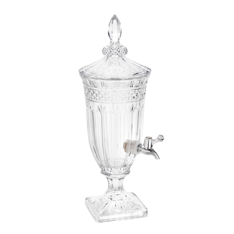 DISPENSER CRISTAL ECOLÓGICO COM PÉ E TAMPA BRANDON 2L