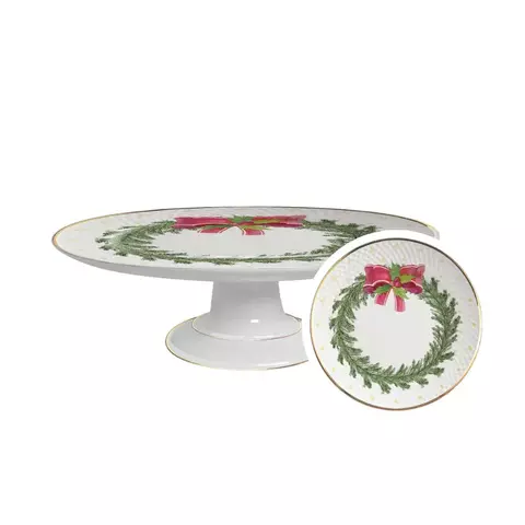 BOLEIRA MÉDIA HARMONIA FILETE OURO - 29CM