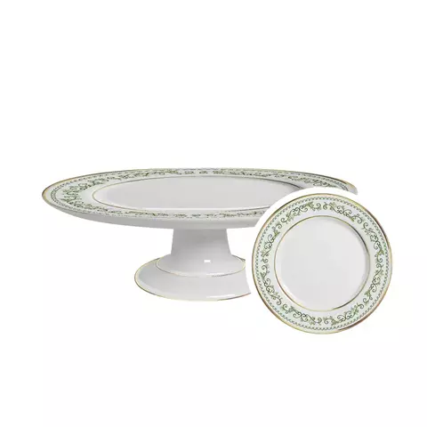 BOLEIRA MÉDIA CHRISTMAS CLASSIC FILETE OURO - 29CM