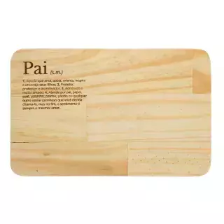 TÁBUA DE PINUS PARA CORTE PAI 35x22x1,5CM